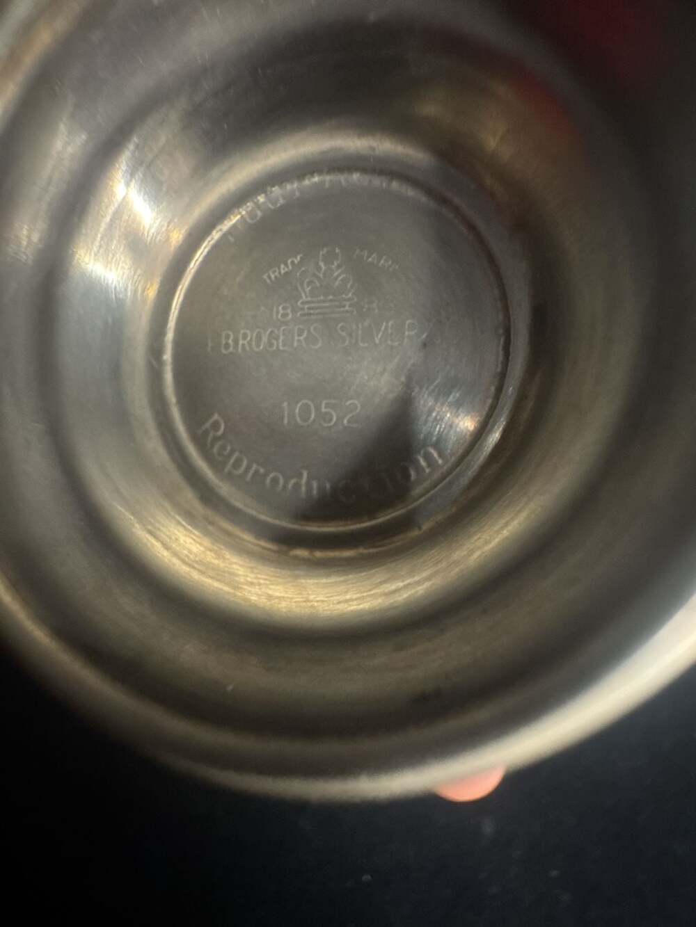 Kirk Stieff Pewter and Brass Pedestal Serving Bowl with Lid - Picture 2 of 2